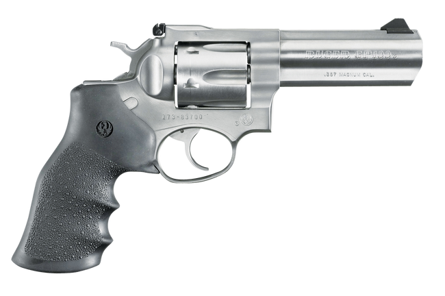 Ruger GP100 Medium Frame, 357 Magnum, 4.2in. Barrel, 6rd - Stainless (1705)