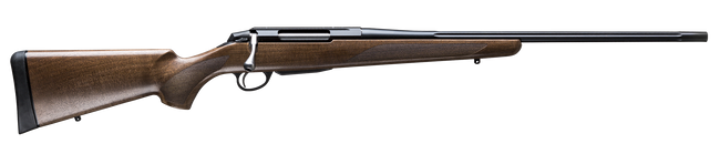Tikka JRTXA35122MT T3x Hunter Full Size 6.5x55 Swedish 3+1 22.40" Matte Blued Fluted Threaded Barrel, Blued Drilled & Tapped Steel Receiver, Fixed Oiled Walnut Stock, Right Hand