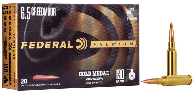 6.5 CREED 130gr Berger Hybrid VLD 20rd