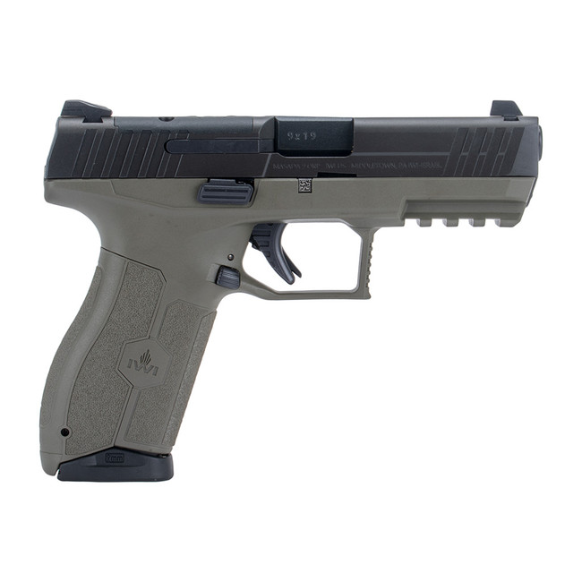 IWI MASADA Pistol 9mm 4.1 in. OD Green 17 rd. Night Sights