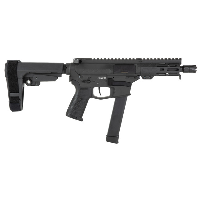CMMG Banshee MkG 9mm 5" 33+1 Polymer CMMG Zeroed Grips M-LOK Handguards - 99A290F-AB - 840442504731