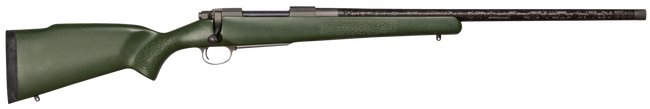 Nosler 47548 M48 Mountain Carbon Full Size 30 Nosler 3+1 24" Tungsten Gray Cerakote Steel Threaded Barrel Tungsten Gray Cerakote Steel Receiver Granite Green Mountain Hunter Stock