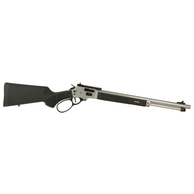 Smith & Wesson 13813 1854  357 Mag 10+1 19.25" Stainless Threaded Barrel, Picatinny Rail Stainless Steel Receiver, M-LOK Forend, Fixed w/Textured Grip Panels Black Synthetic Stock - 13813 - 022188898934