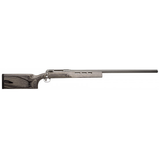 Savage Arms F Class 6mm BR 30" 1rd Stainless Steel Gray Laminate