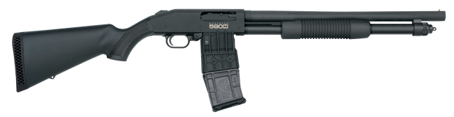 Mossberg 590M Mag Fed 12 Gauge 18.5in Barrel 10 Rounds Synthetic