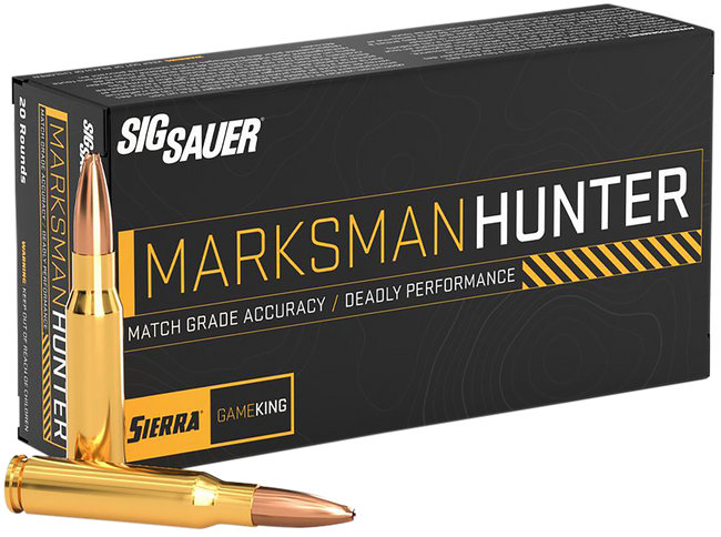 Sig Sauer E3006GK16520 Marksman Hunter  30-06Springfield 165gr 20 Rounds