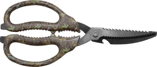 Camillus 19403 Multi-Function Game Shears Camo Shears 4" Serrated Titanium Bonded Blade, 9" Long - 19403 - 016162194037