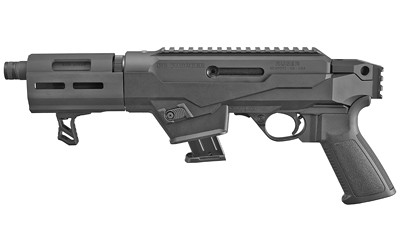 Ruger 29101 PC Charger  9mm Luger 10+1 6.50" Threaded Barrel, Black Hard Coat Anodized  Finish, Glass-Filled Polymer Chassis, Takedown Stock, 7075-T6 Aluminum Picatinny Rail, Optics Ready - 29101 - 736676291014