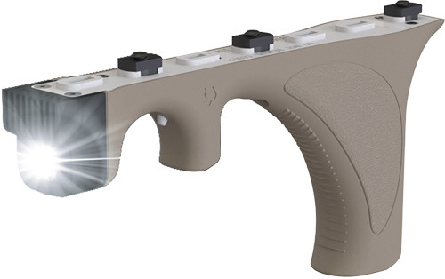 Viridian 4LUX CQ Forward Grip Integrated Illumination Ergonomic Control for Firearms
