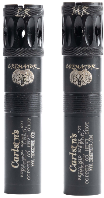 Carlson Cremator Mid Range Long Range Choke Tubes 17-4 Stainless Ported Set