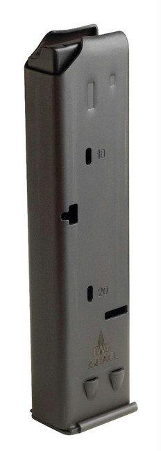 IWI Uzi Pro Pistol Magazine 20rd 9mm Luger Compatible with Uzi Pro Carbine Mini Micro