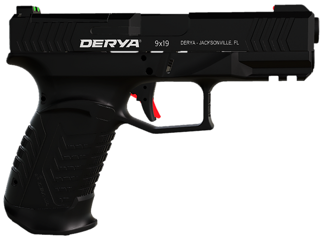Derya Firearms DY9TR DY9  9mm 15rd