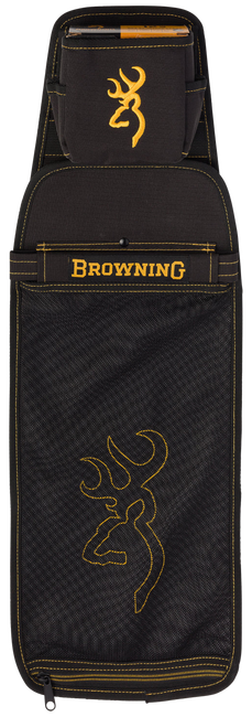 Browning 121095897 Shotshell Pouch  Black/Gold Ripstop Ambidextrous                                                                                                                                     