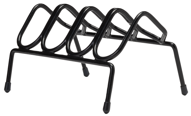 SnapSafe 75820 Pistol Rack  Black PVC Coated Steel Holds 4 Handgun