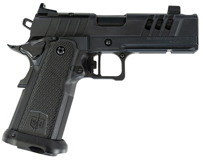 SDS Imports Mac 9 DS Comp 9mm 4.25 Inch 17 Rounds Black AOS