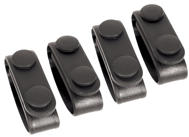 Blackhawk 44B300BK Belt Keeper  2.25" Black Nylon Molded Snap Mount