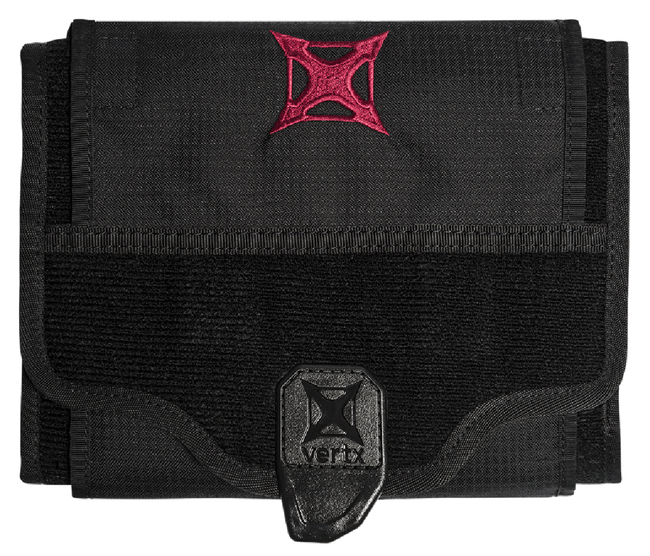 Vertx VTX5145BK Tactigami Equipment Organizer Black Cordura w/Velcro Closing Pouch