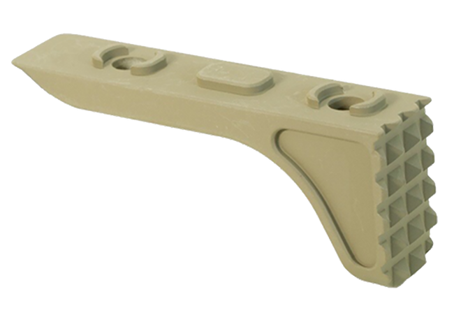 Timber Creek Outdoors MRBSFDE Rugged Barrier Stop Flat Dark Earth Aluminum Rifle Bracing