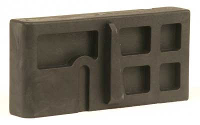 ProMag PM123 Lower Receiver Vise Block Black Polymer Rifle AR-15/M16 - PM123 - 708279007576