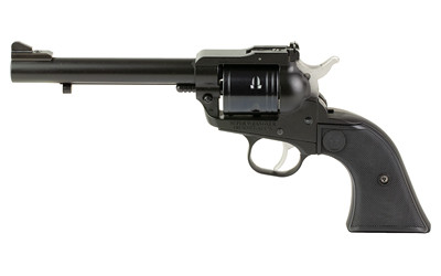 Ruger 2032 Super Wrangler  22  LR/22 WMR 6 Shot 5.50" Black Cerakote Steel Barrel & Frame, Black Cylinder, Black Checkered Polymer Grip, Transfer Bar Safety, Exposed Hammer - 2032 - 736676020324