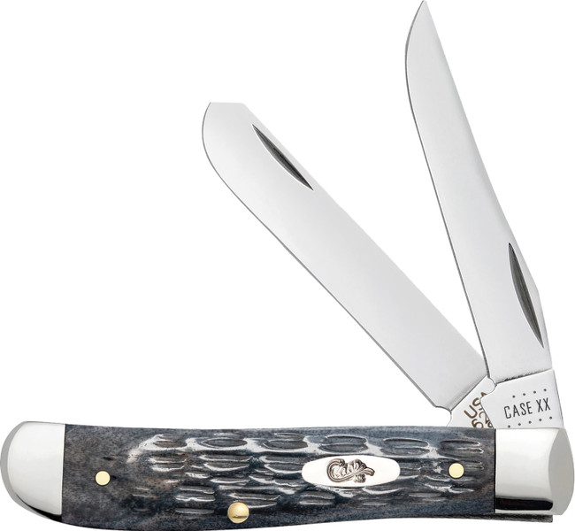 CASE KNIVES POCKET WORN GRAY - 58414-CAE - 021205584140