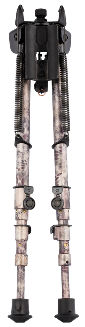 Harris Bipods 25C Swivel 25C Swivel Stud, 13.50"-27", Kryptek Highlander Steel/Aluminum, Rubber Feet