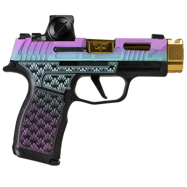 Sig Sauer 9mm 3.1 Islandbug Goldb Shark Coast 3.1 inch 12rd Stainless Steel