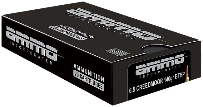 Ammo Inc Signature Match 6.5 Creedmoor Rifle Ammo - 140 Grain | BTHP | 20rd Box