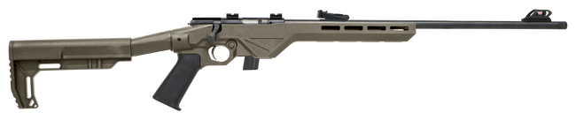 Citadel CIT22LRBLTFDE Trakr  22 LR 10+1 18" Blued Steel Barrel & Receiver, Flat Dark Earth Synthetic Stock