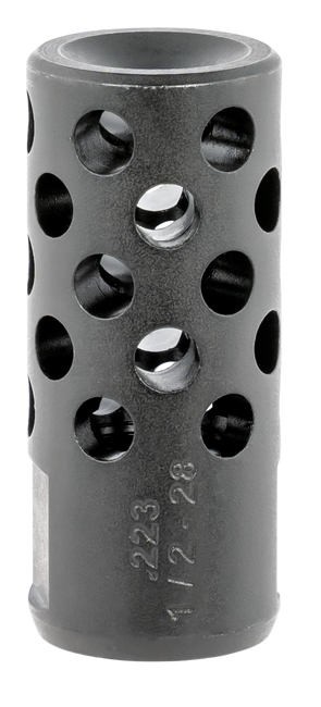 Ruger 90486 Radial Ported Muzzle Brake AR-15 5.56 45mm NATO Black Oxide Steel with 1/2"-28 tpi Threads, 1.75" OAL & .75" Diameter
