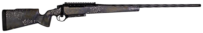 Seekins Precision 0011710159MS Havak PH2 Full Size 7mm PRC 3+1 26" Charcoal Gray Fluted/Threaded Barrel, Black Picatinny Rail Stainless Steel Receiver, Mountain Shadow Camo Fixed Synthetic Stock
