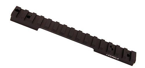 Leupold 1-Piece Backcountry Cross-Slot Picatinny Weaver Rail Nosler M48 SA Matte