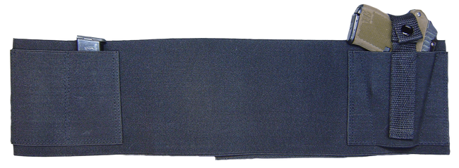 PSP BELLYBANDM Belly Band  Black Elastic