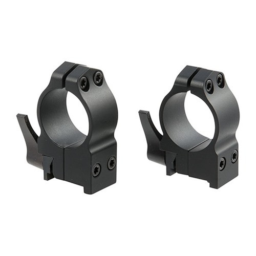 Warne 2 Piece Maxima QD Scope Ringmounts Grooved Receiver Ruger 77 Hawkeye 1 Inch Medium Matte