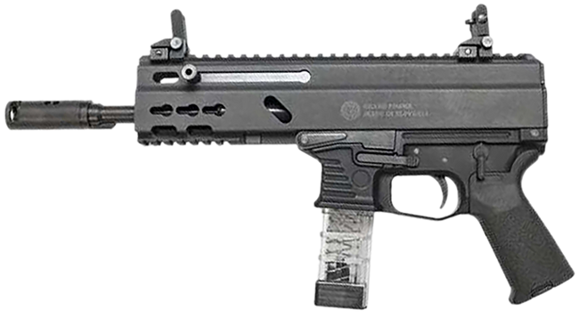 Global Ordnance LLC Grand Power Stribog SP9A1 9mm Luger 16in 30+1 Polymer Finish