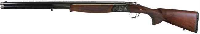 Iver Johnson Arms IJ600410LW28B IJ600 Lightweight 410 Gauge Break Open 3" 2rd 28" Black Over/Under Vent Rib Barrel, Engraved Aluminum Receiver, Fixed Walnut Wood Stock, Includes 5 Chokes