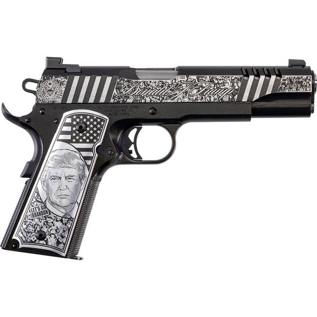 Auto Ordnance 1911 Trump Rally Cry 45 ACP 5in 7rd Black Finish