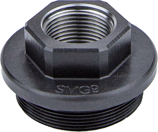 KGM Suppressors SMG9 Direct Thread Adapter 1/2x28 Nitride Steel