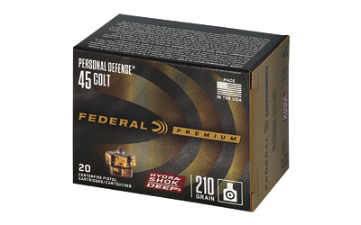 Federal Hydra-Shok Deep 45 Colt 210 Grain JHP 20 Rounds - 604544699722