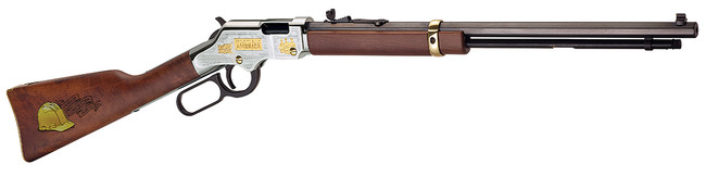 Henry American Construction Tribute Edition 22LR 20 Inch Octagon Blued Steel