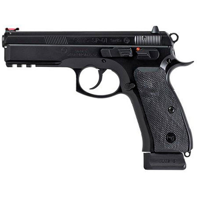 CZ 75 SP-01 Pistol 9mm 4.6 in. Black 19 rd.