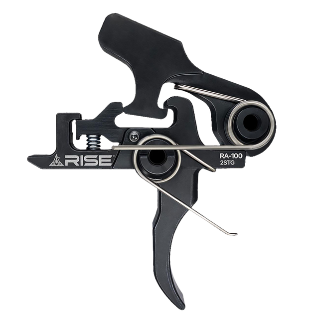 Rise Armament RA100 Trigger Nitride Curved for AR Platform