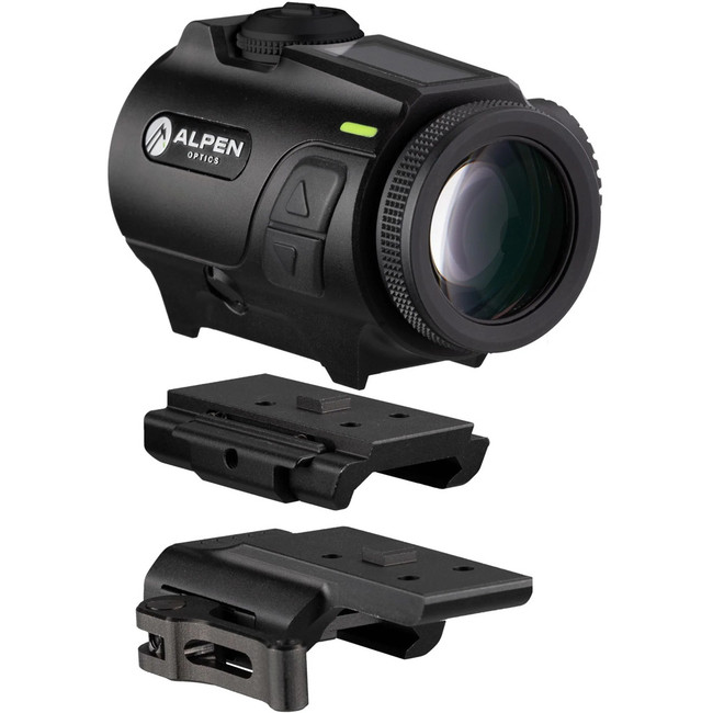 Alpen Optics Nevada Pris Red Dot 3x24 3MOA Dot with Mount for Picatinny