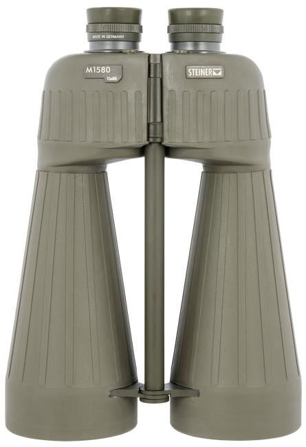 Steiner 15x80 Floating Prism Sports Auto Focus OD Green Makrolon Rubber Armor Binoculars