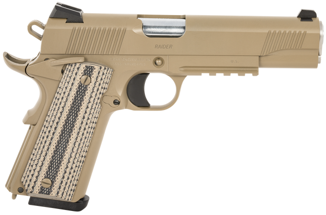 SDS Tisas 1911 Duty Raider Pistol 45 ACP 5 in. FDE Cerakote 8 rd.