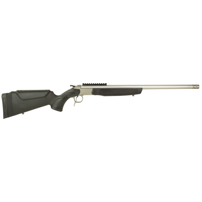CVA Scout TD V3 Rifle 450 Bushmaster 22 in. Stainless/Black RH - CR4443S - 043125244430