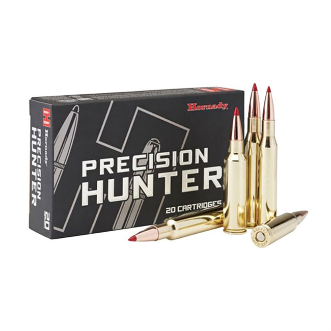 Hornady Precision Hunter Rifle Ammo 7mm-08 Rem. 150 gr. ELD-X 20 rd.