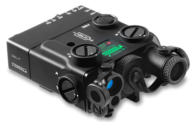Steiner Dbal-A3 Green IR Laser with Picatinny Mount 0.5MRAD 750m