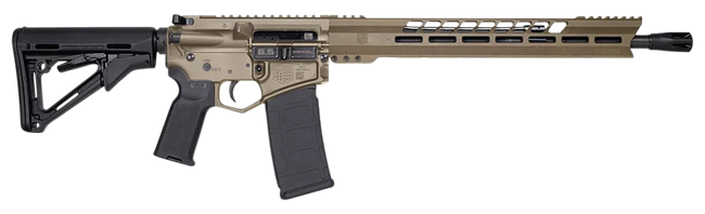 Diamondback DB15 6.5 Grendel 18in 28rd Flat Dark Earth Magpul CTR Stock