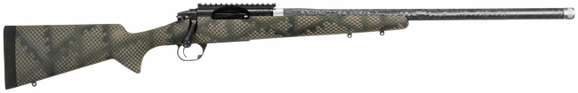 Proof Research 127438 Elevation Lightweight Hunter Full Size 6.5 Creedmoor 4+1 24" Carbon Fiber Match Grade Carbon Fiber Barrel Black Steel Receiver TFDE Fixed Stock